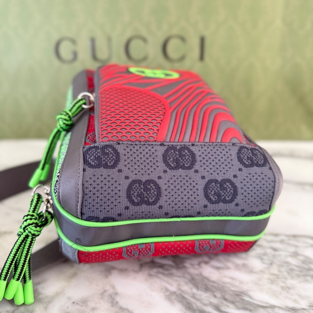Gucci‎ 763430 Two-way Jersey GG Cloth backpack - Picture 11 of 15